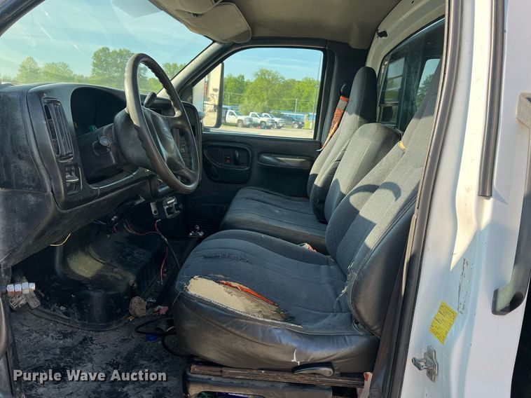 image for item LI9695 2006 GMC C4500  dump flatbed truck