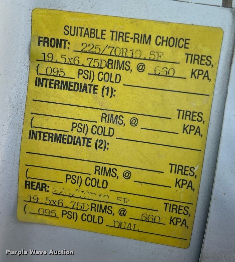 image for item LI9695 2006 GMC C4500  dump flatbed truck