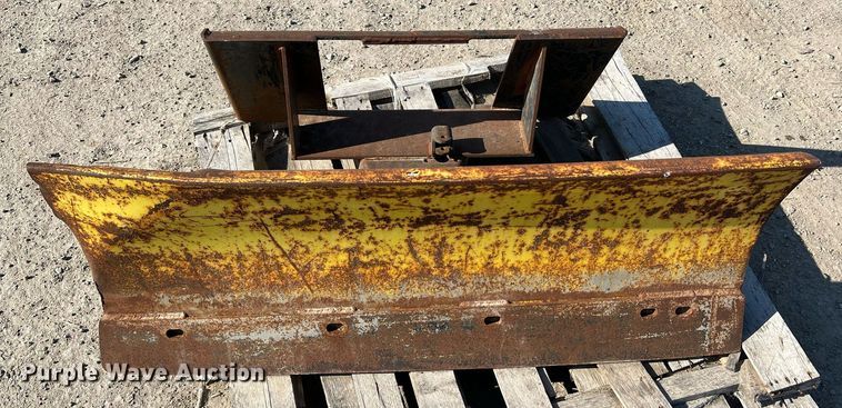 image for item LI9697 (2) John Deere 54"W skid steer dozer blades