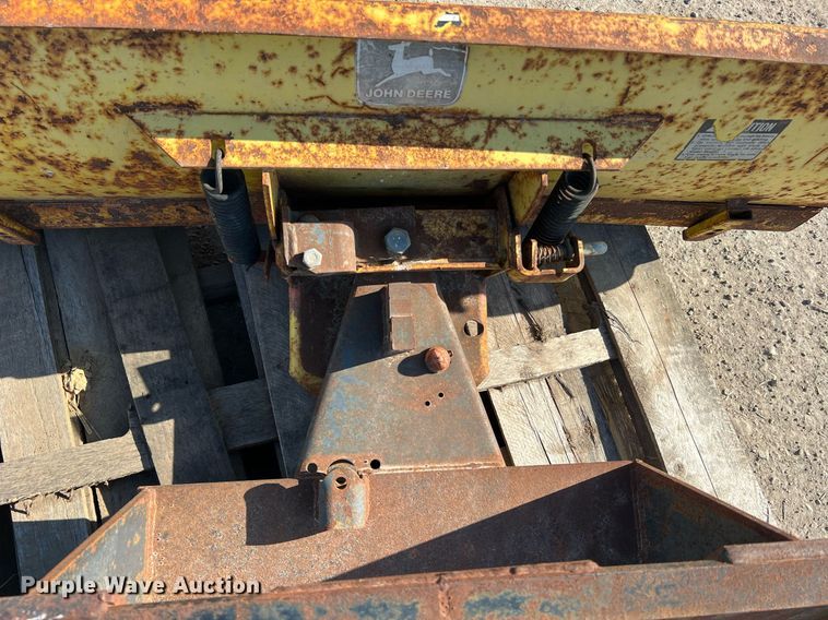 image for item LI9697 (2) John Deere 54"W skid steer dozer blades