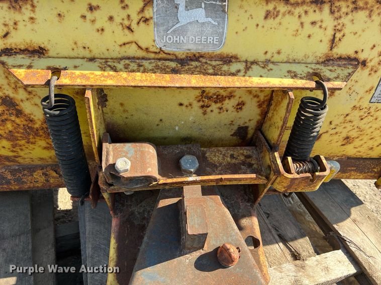 image for item LI9697 (2) John Deere 54"W skid steer dozer blades