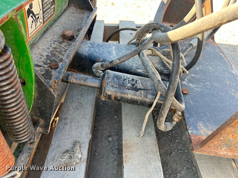 image for item LI9697 (2) John Deere 54"W skid steer dozer blades