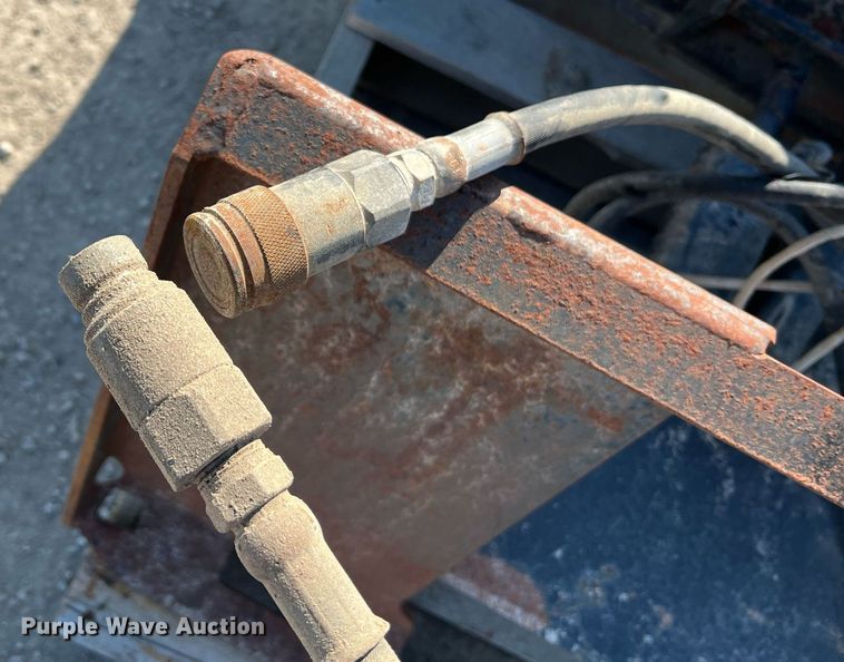 image for item LI9697 (2) John Deere 54"W skid steer dozer blades