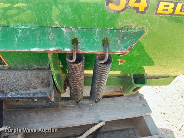 image for item LI9697 (2) John Deere 54"W skid steer dozer blades