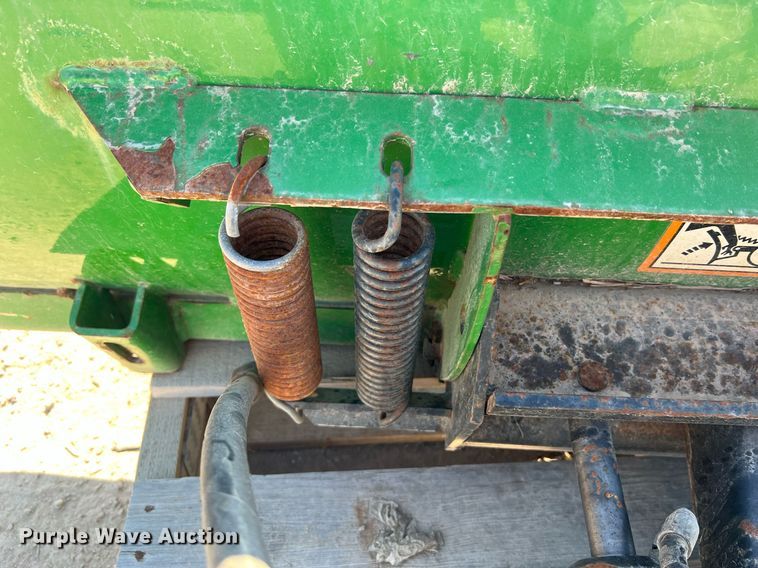 image for item LI9697 (2) John Deere 54"W skid steer dozer blades