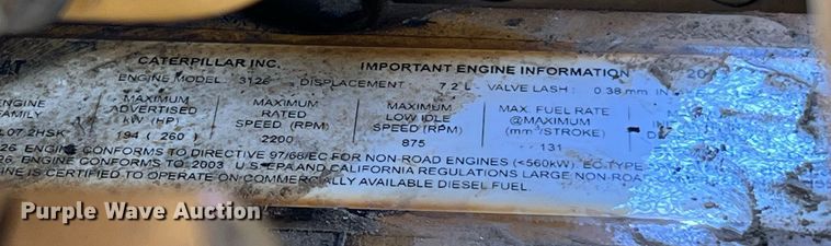 image for item LI9716 2004 Caterpillar D6N LGP  dozer