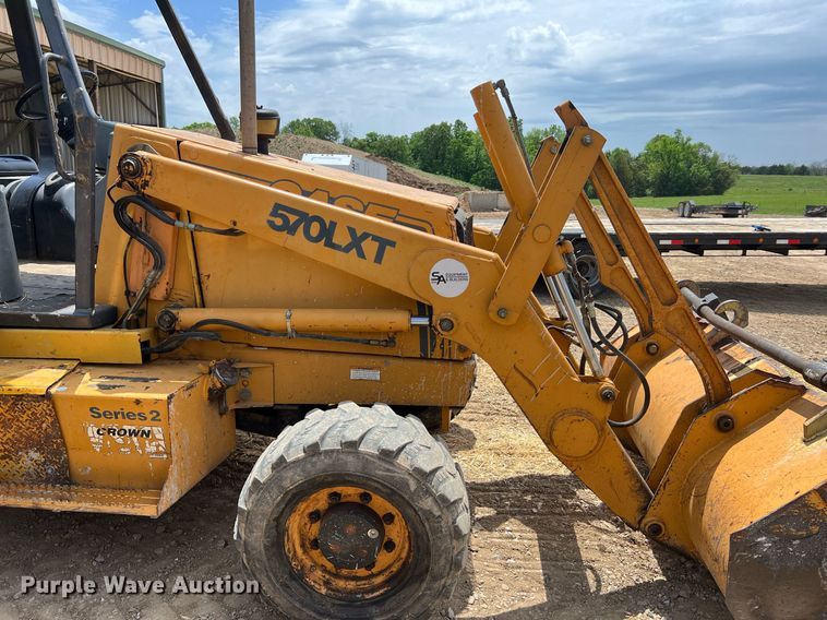 image for item LI9719 1998 Case 570LXT Series 2  landscape tractor