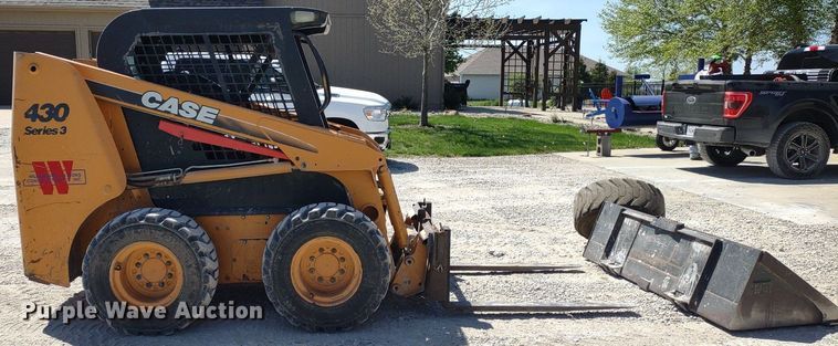 image for item LL9113 2008 Case 430  skid steer loader
