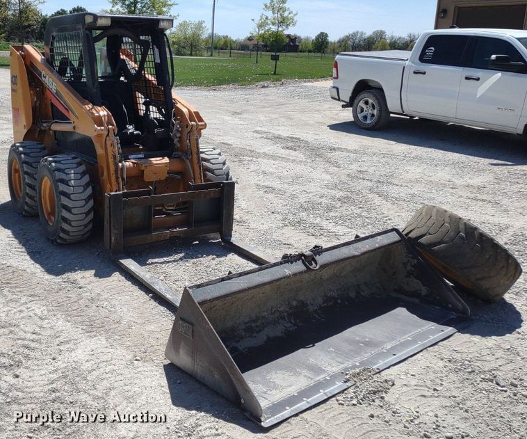 image for item LL9113 2008 Case 430  skid steer loader