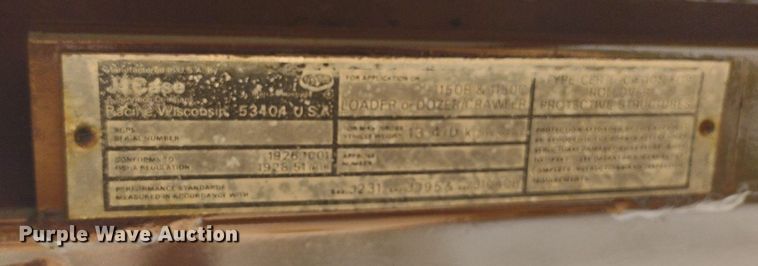 image for item LL9119 1981 Case 1150C  track loader