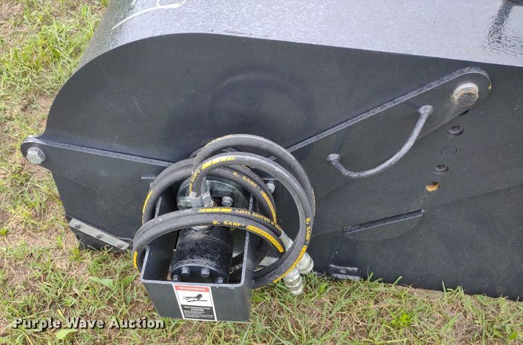 image for item LL9127 JCT  72"W skid steer sweeper