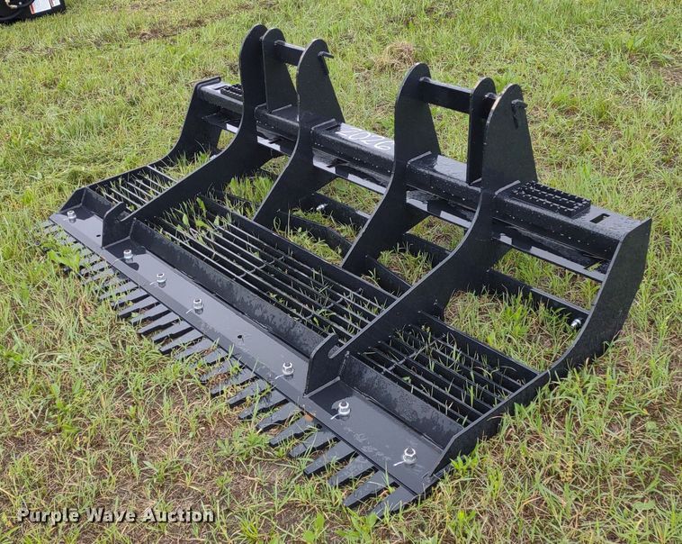 image for item LL9131 Bradco  78"W skid steer land leveler