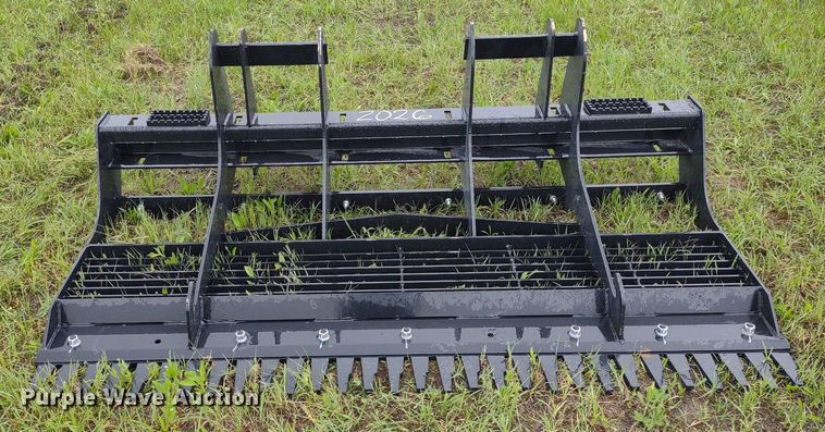 image for item LL9131 Bradco  78"W skid steer land leveler
