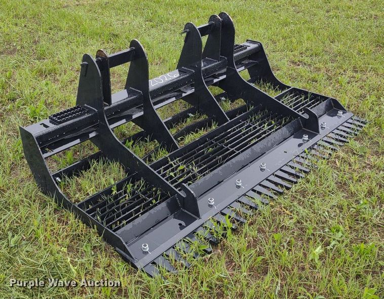 image for item LL9131 Bradco  78"W skid steer land leveler