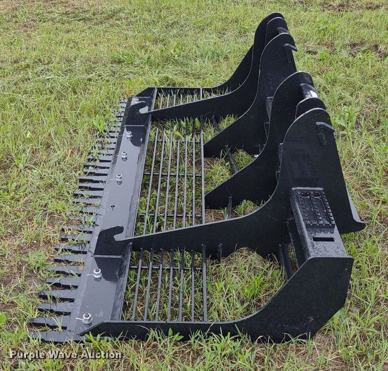 image for item LL9131 Bradco  78"W skid steer land leveler