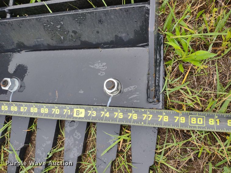 image for item LL9131 Bradco  78"W skid steer land leveler