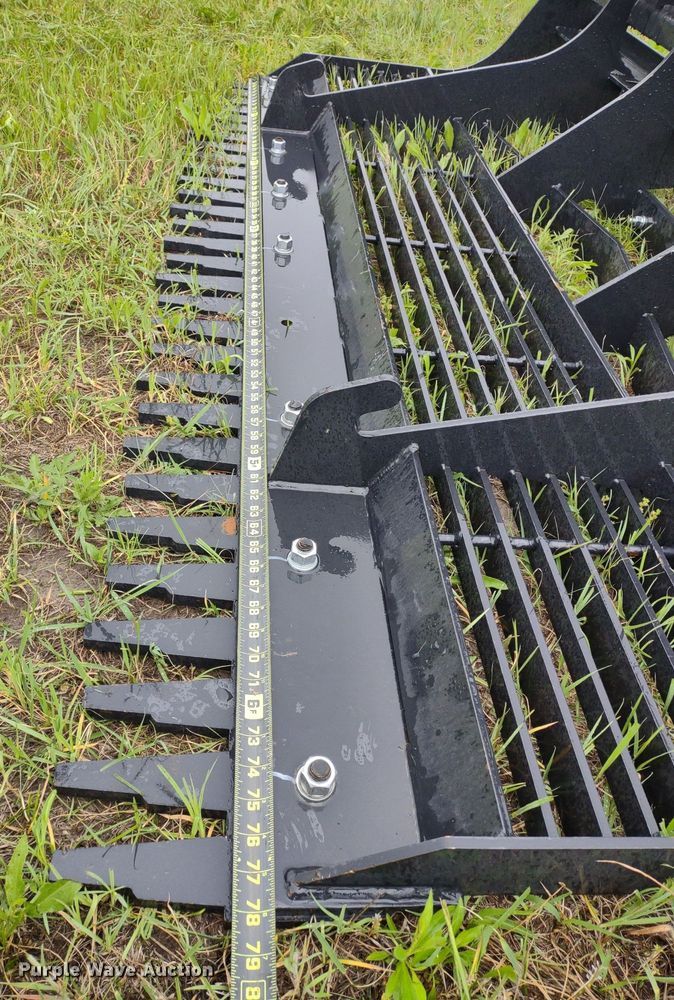 image for item LL9131 Bradco  78"W skid steer land leveler