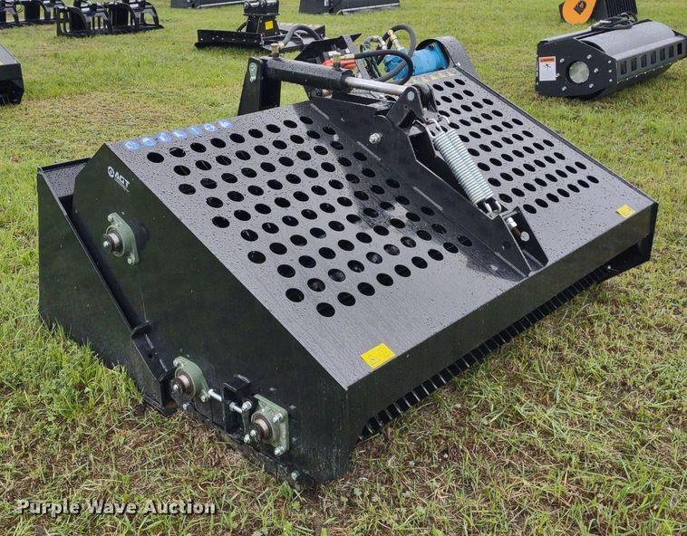 image for item LL9135 2022 TopCat ECSSLR72  skid steer landscape rake