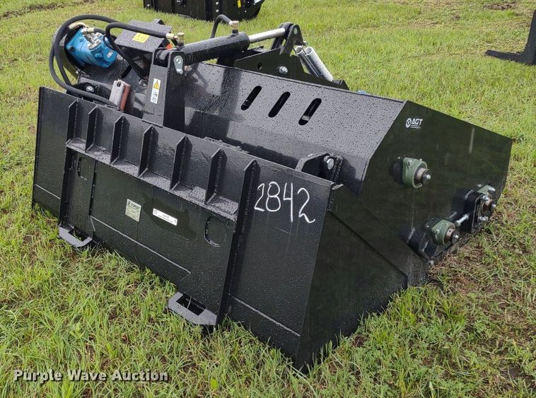 image for item LL9135 2022 TopCat ECSSLR72  skid steer landscape rake