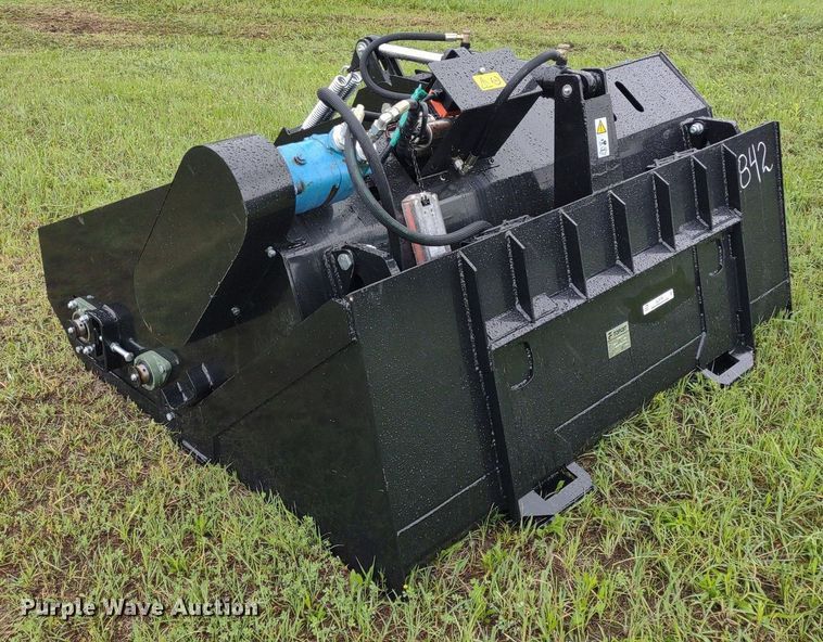 image for item LL9135 2022 TopCat ECSSLR72  skid steer landscape rake