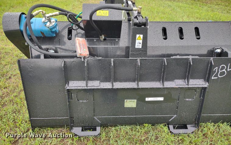 image for item LL9135 2022 TopCat ECSSLR72  skid steer landscape rake