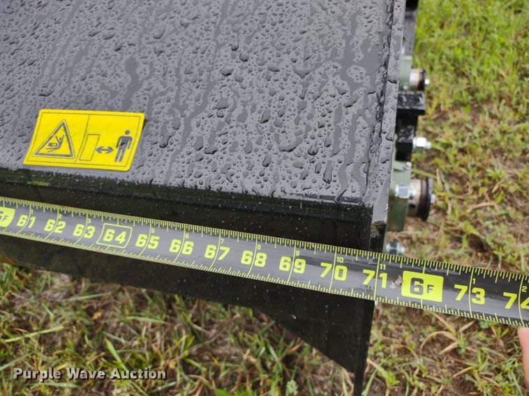 image for item LL9135 2022 TopCat ECSSLR72  skid steer landscape rake