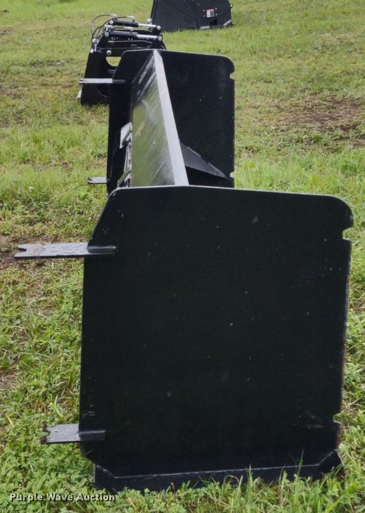 image for item LL9137 KC  8'W skid steer snow pusher