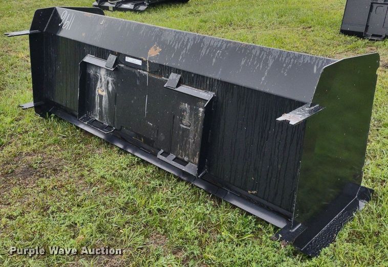 image for item LL9137 KC  8'W skid steer snow pusher