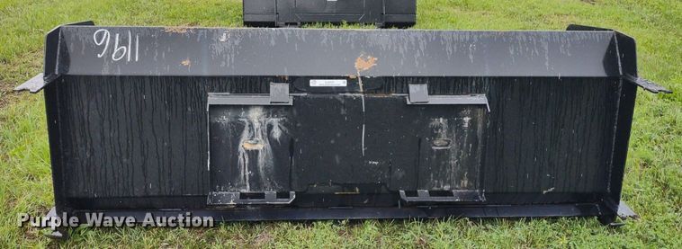 image for item LL9137 KC  8'W skid steer snow pusher