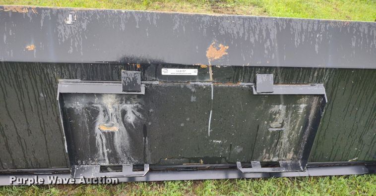 image for item LL9137 KC  8'W skid steer snow pusher