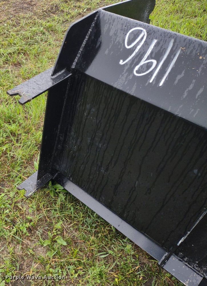 image for item LL9137 KC  8'W skid steer snow pusher