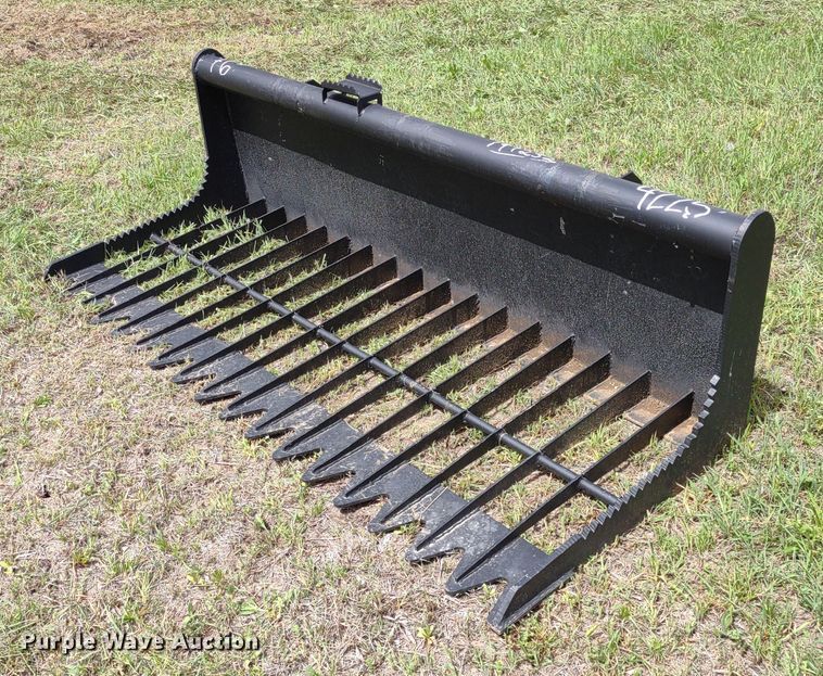 image for item LL9143 KC  76"W skid steer rock bucket