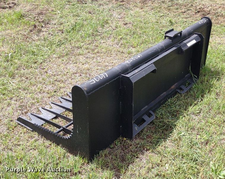 image for item LL9143 KC  76"W skid steer rock bucket