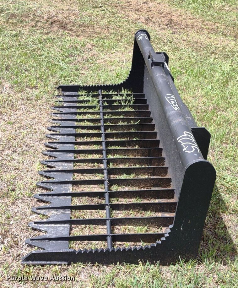 image for item LL9143 KC  76"W skid steer rock bucket