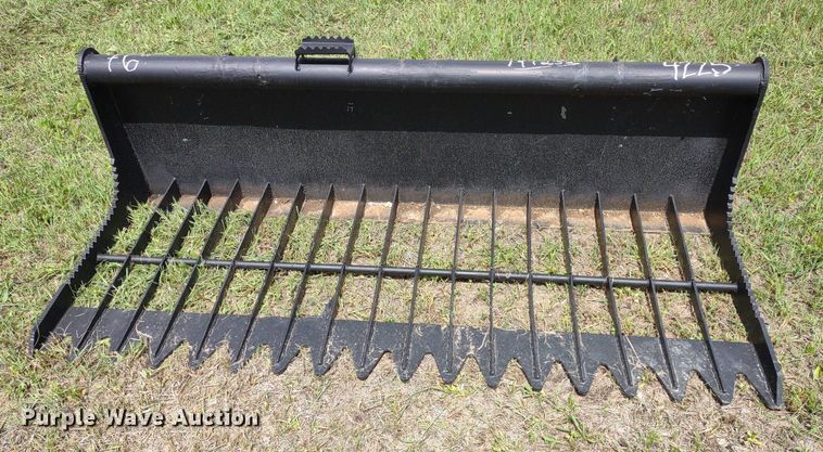 image for item LL9143 KC  76"W skid steer rock bucket