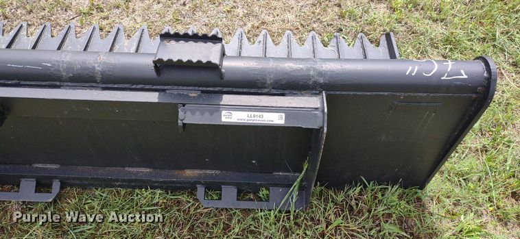 image for item LL9143 KC  76"W skid steer rock bucket