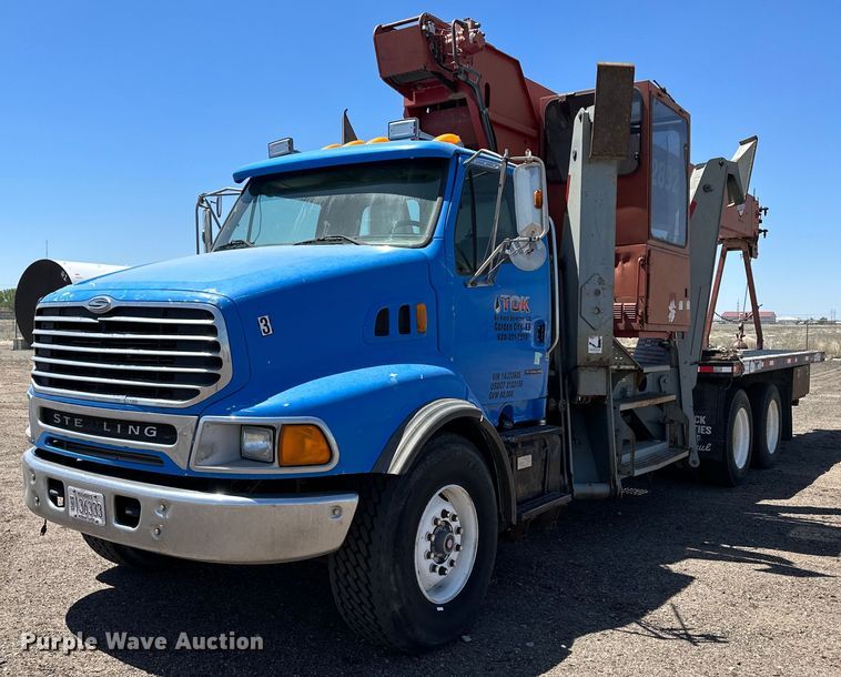 image for item LT9256 2001 Sterling  crane truck