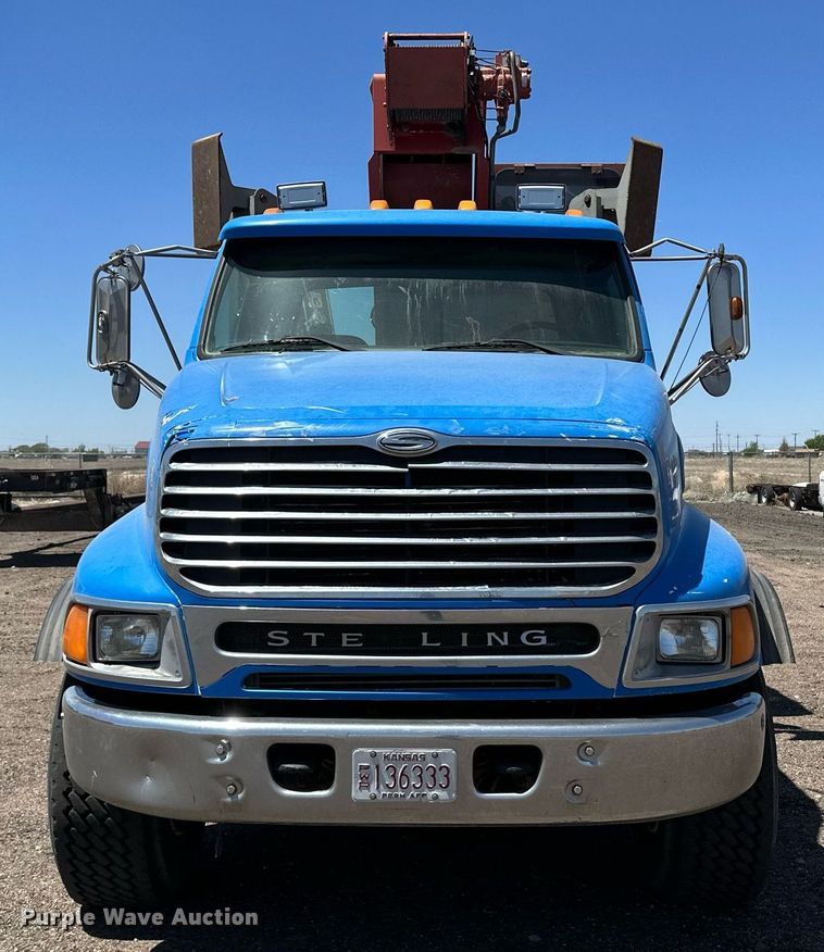image for item LT9256 2001 Sterling  crane truck