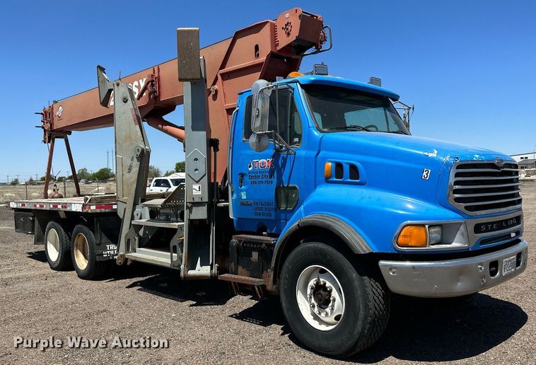 image for item LT9256 2001 Sterling  crane truck