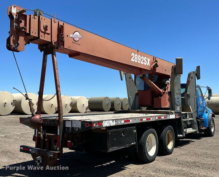 image for item LT9256 2001 Sterling  crane truck