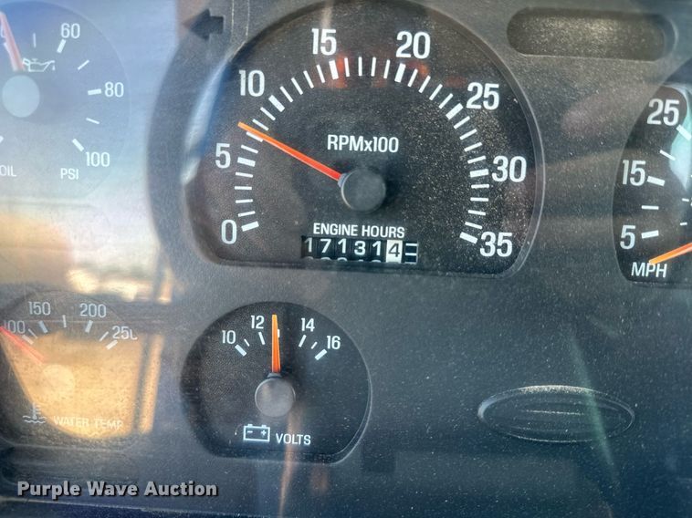 image for item LT9256 2001 Sterling  crane truck