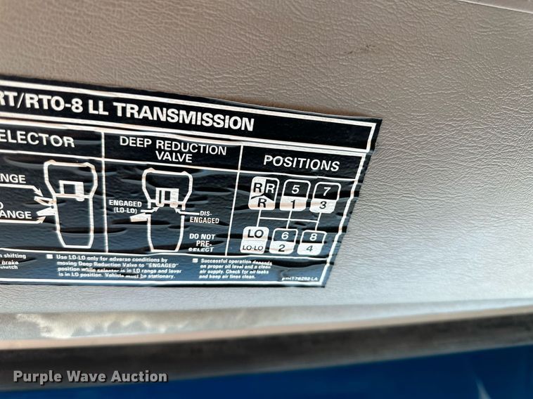 image for item LT9256 2001 Sterling  crane truck