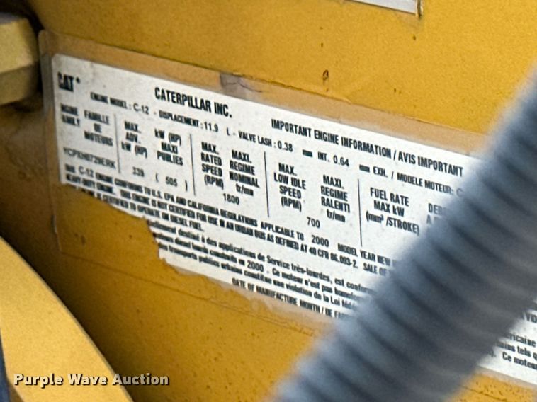 image for item LT9256 2001 Sterling  crane truck