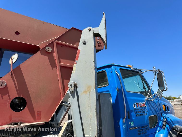 image for item LT9256 2001 Sterling  crane truck