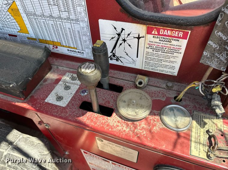 image for item LT9256 2001 Sterling  crane truck