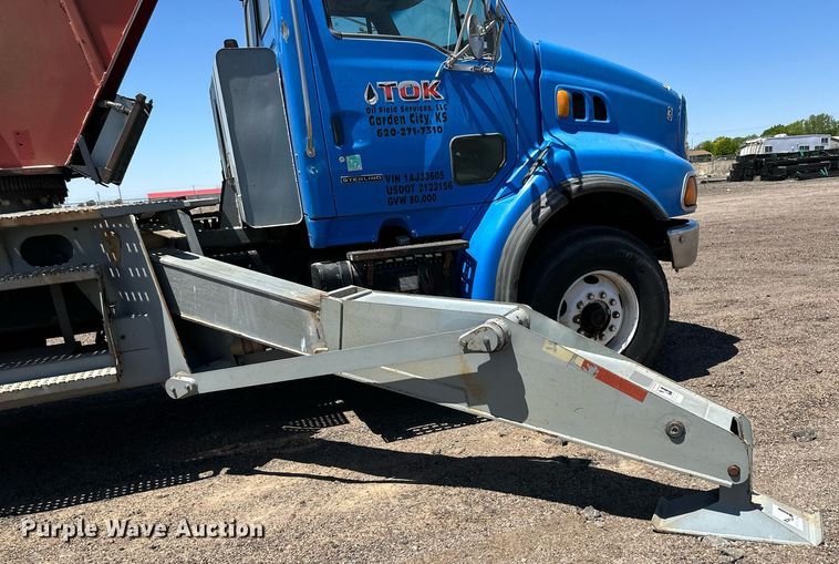 image for item LT9256 2001 Sterling  crane truck