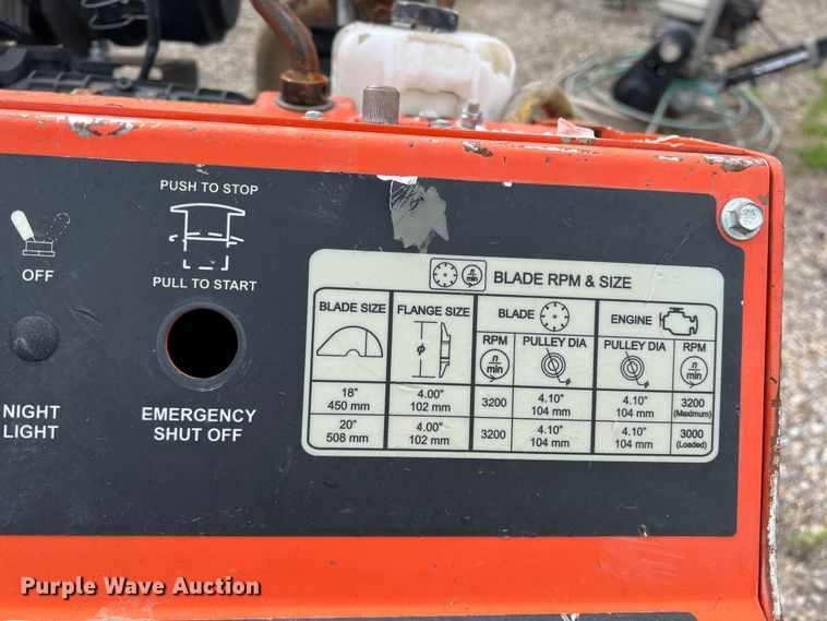 image for item LW9271 2015 Husqvarna FS 4600  concrete saw