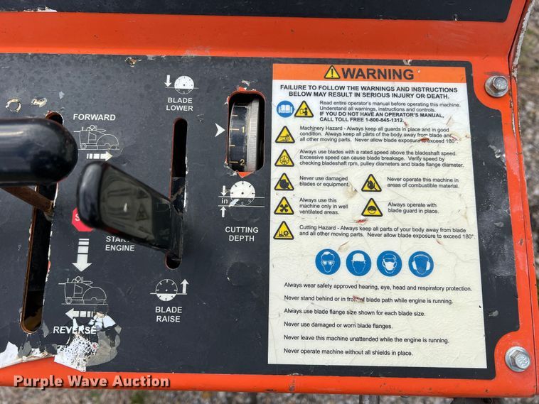 image for item LW9271 2015 Husqvarna FS 4600  concrete saw