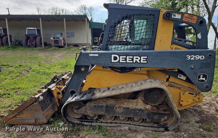 image for item LW9558 2011 John Deere 329D  tracked skid steer loader