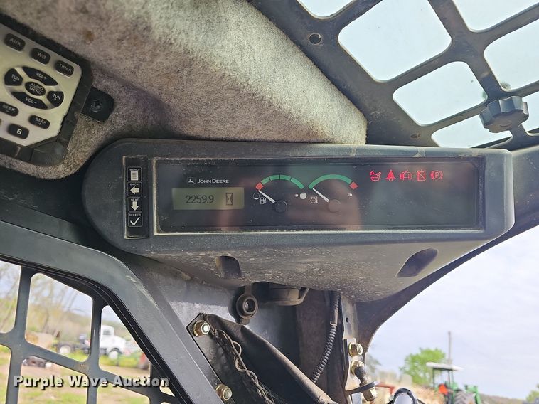 image for item LW9558 2011 John Deere 329D  tracked skid steer loader